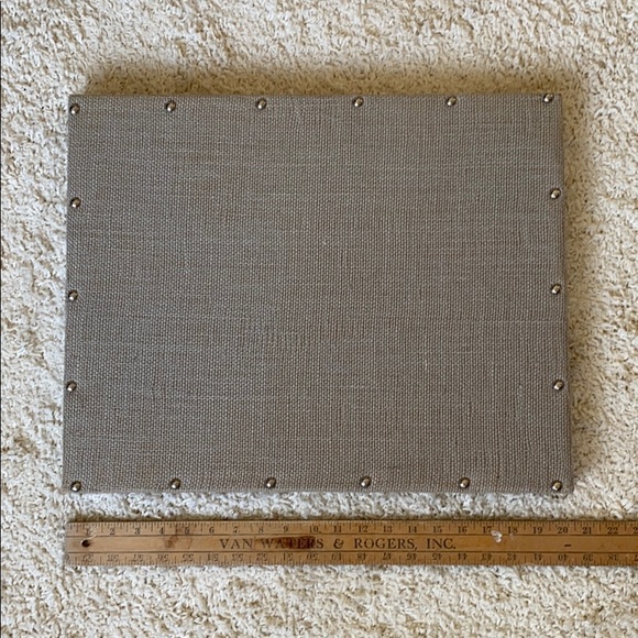 Marshalls Other - Burlap studded message board
